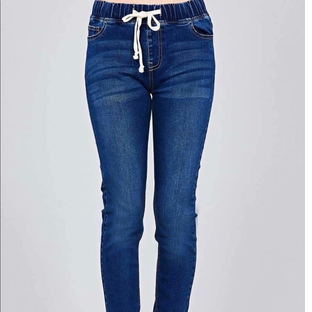 Denim Joggers